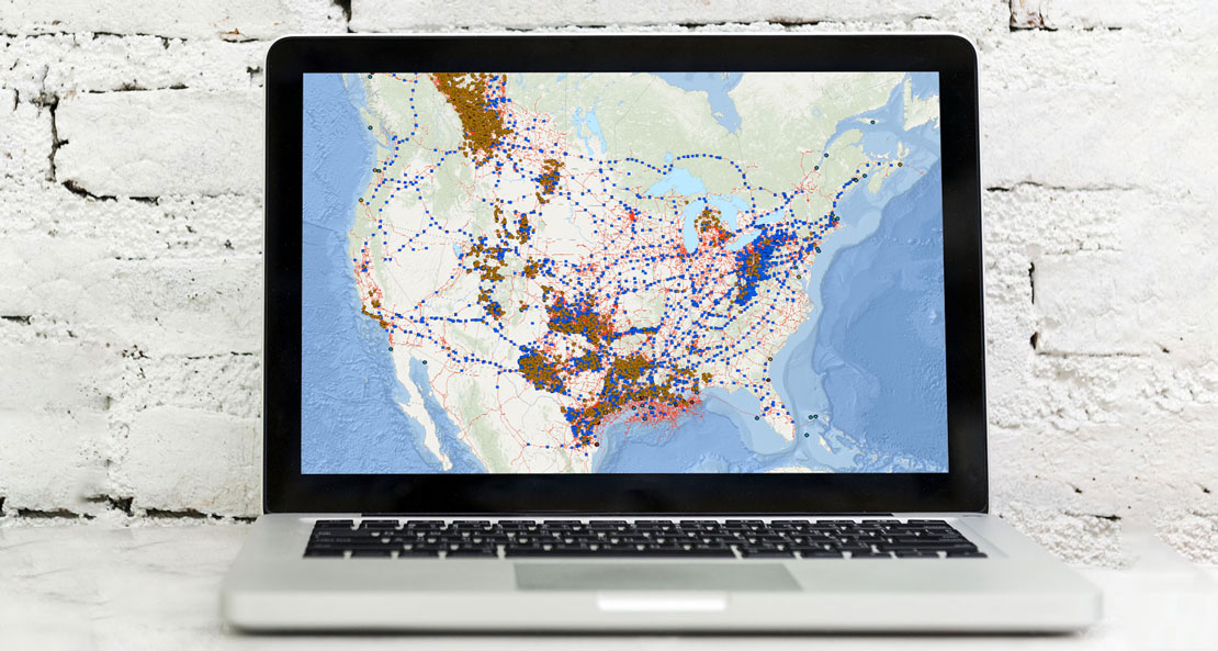 Natural Gas and Miscellaneous Gasses GIS Datasets